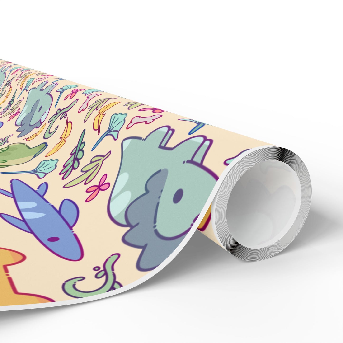 Happi Dinos Gift Wrapping Paper