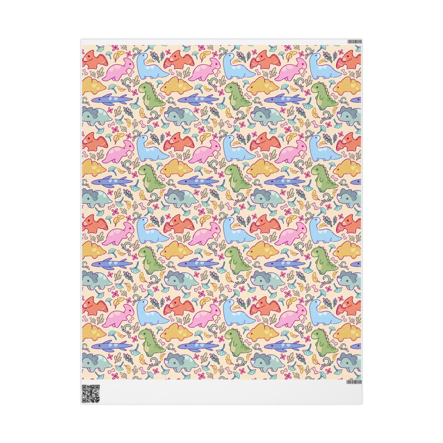 Happi Dinos Gift Wrapping Paper
