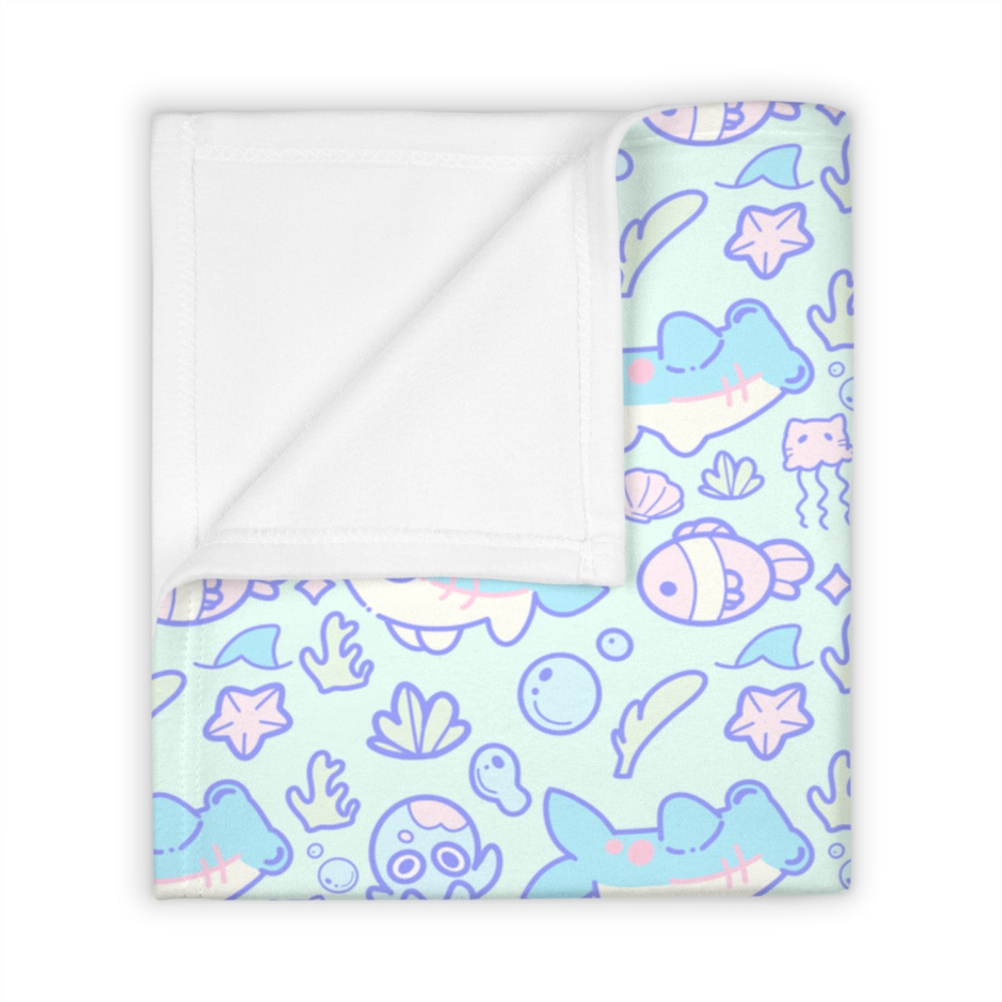 Underwater Friends Throw Blanket