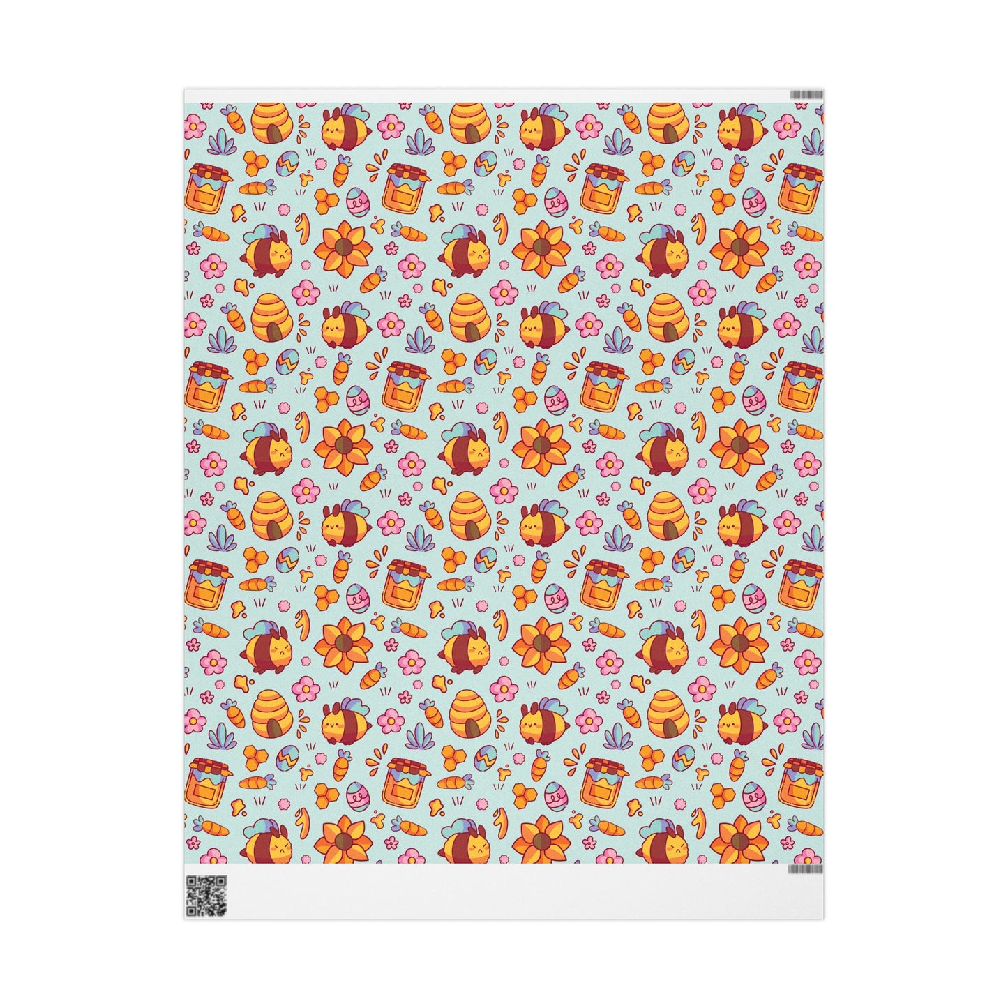 Bee Bunnies Gift Wrapping Paper