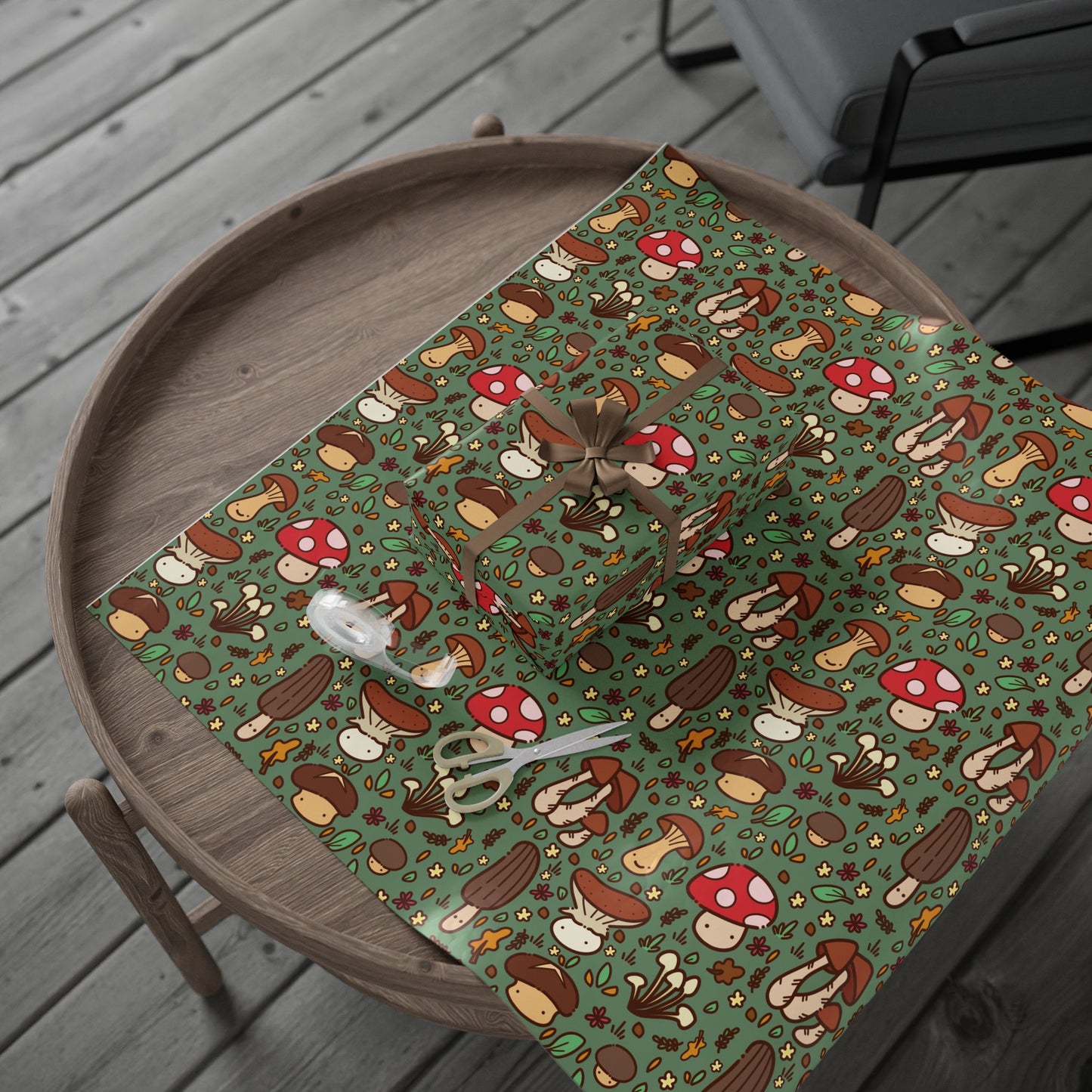 Mushie Buddies Gift Wrapping Paper