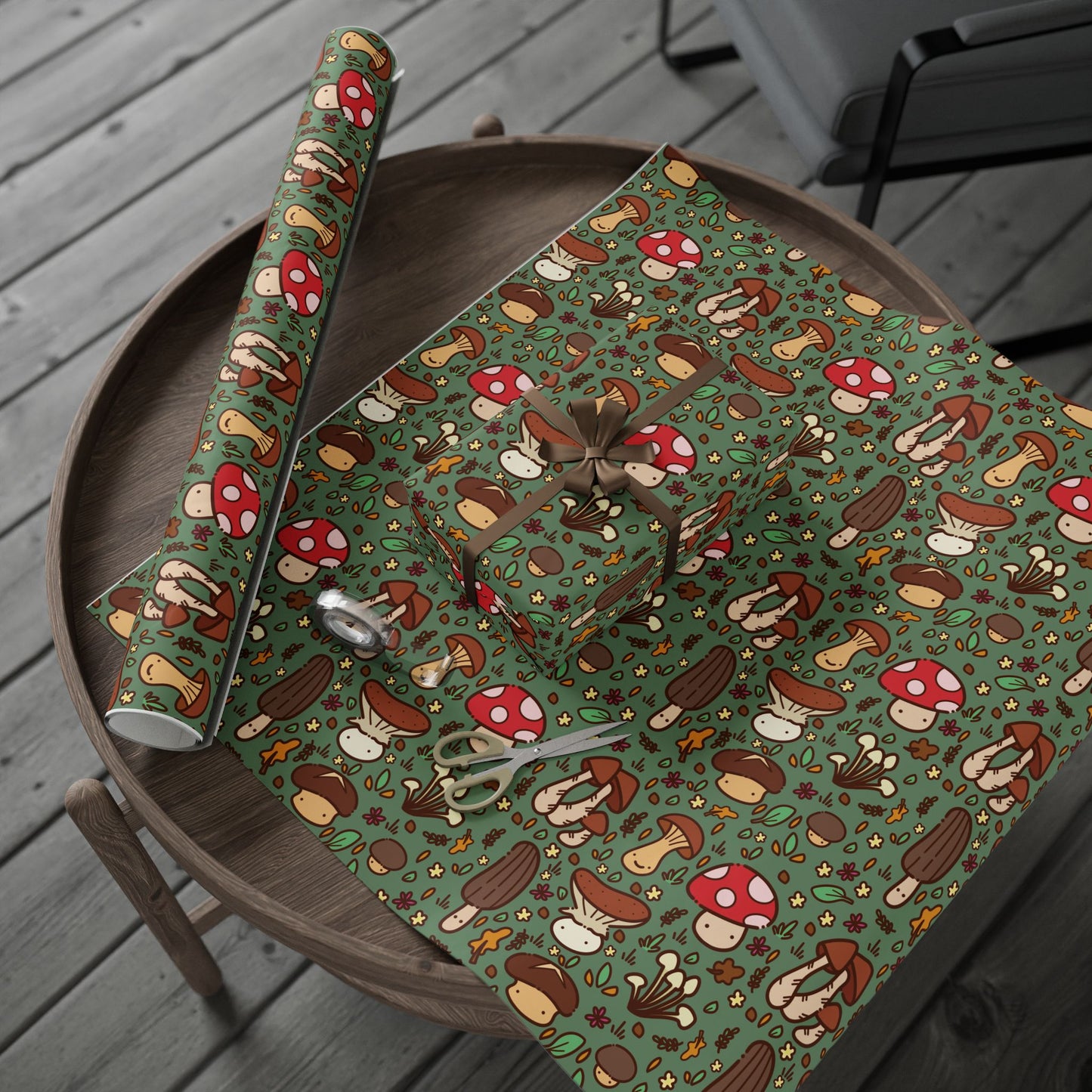 Mushie Buddies Gift Wrapping Paper