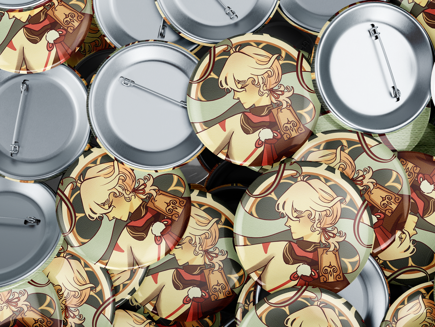Genshin Impact | Kazuha Kaedehara Button