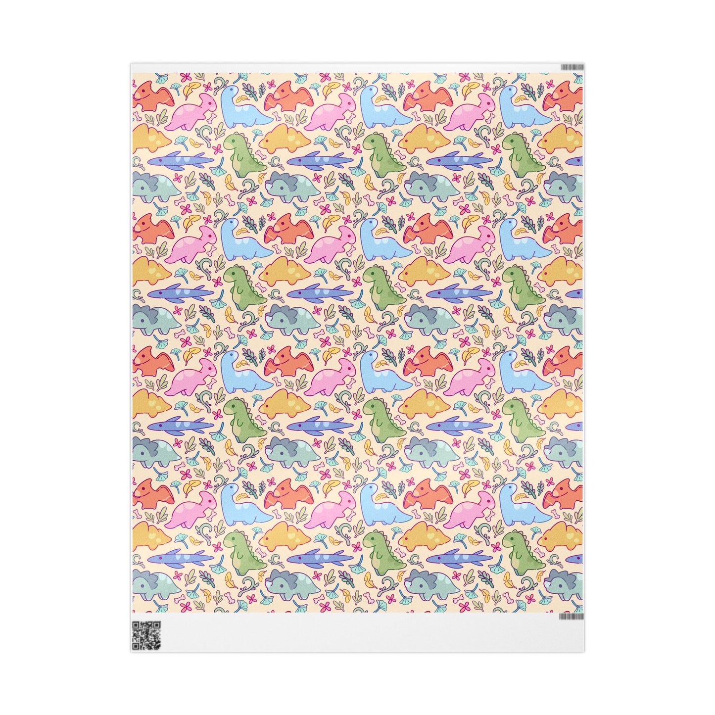 Happi Dinos Gift Wrapping Paper