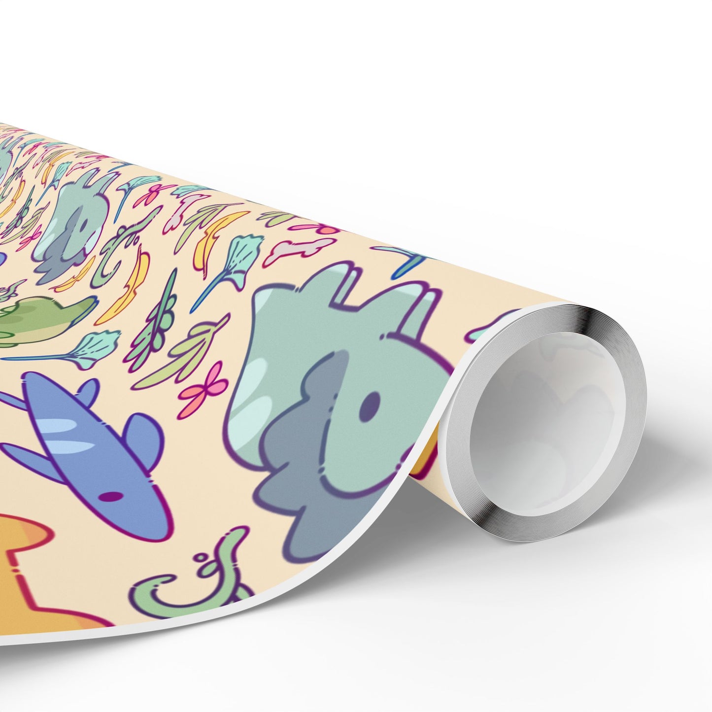 Happi Dinos Gift Wrapping Paper