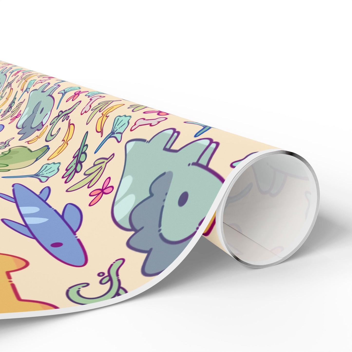 Happi Dinos Gift Wrapping Paper