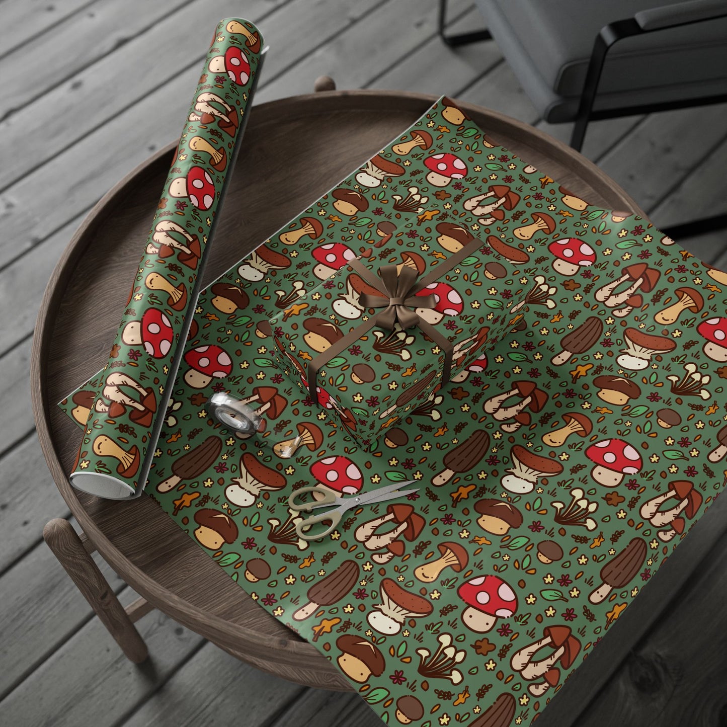 Mushie Buddies Gift Wrapping Paper