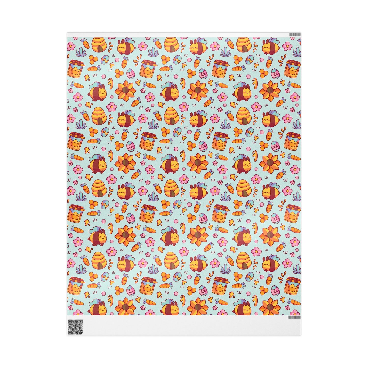 Bee Bunnies Gift Wrapping Paper