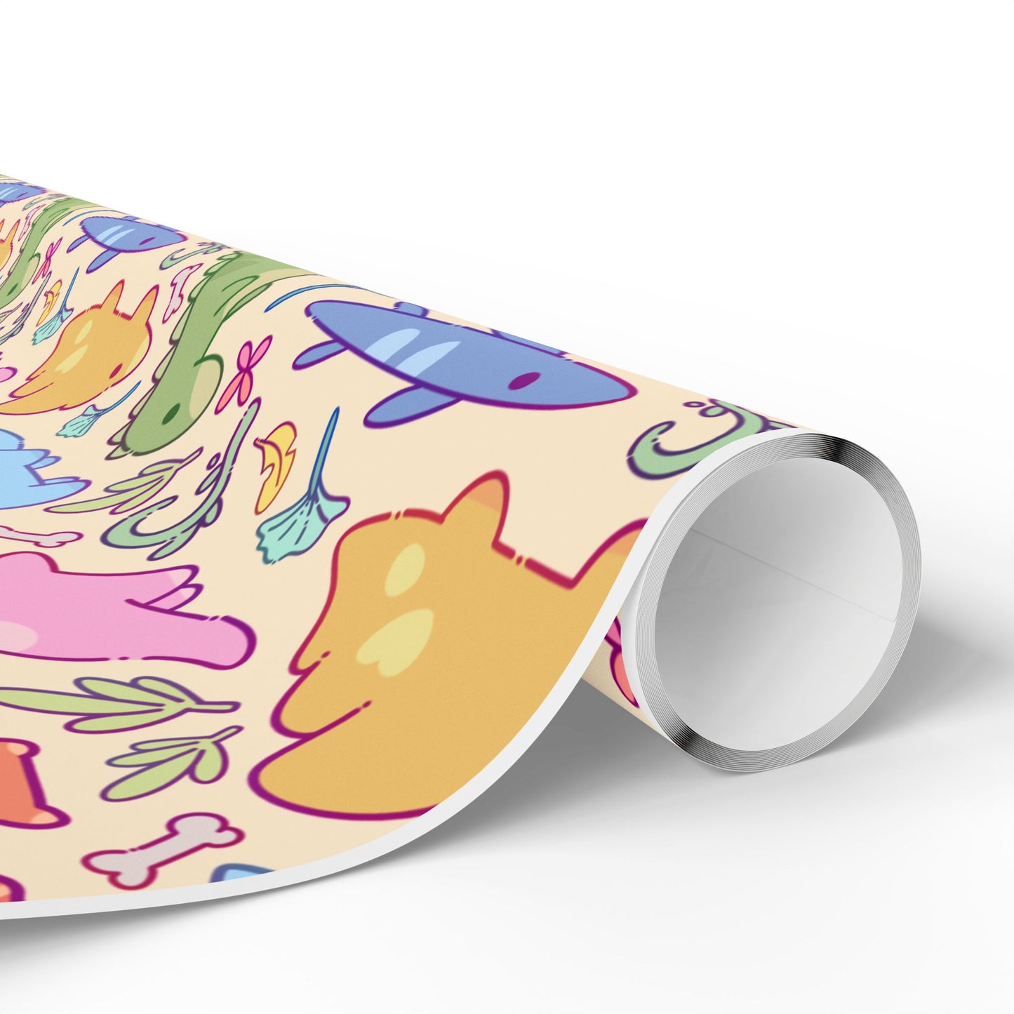 Happi Dinos Gift Wrapping Paper