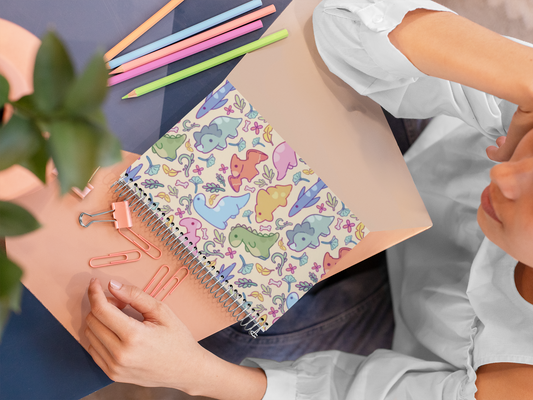 Happi Dino | Spiral Bound Journal