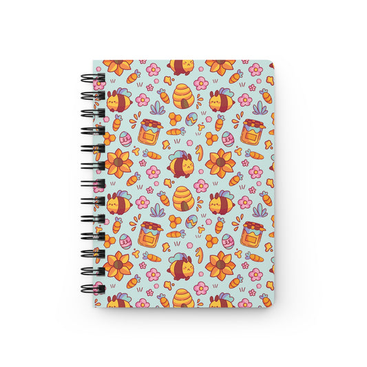 Bee Bunnies | Spiral Bound Journal